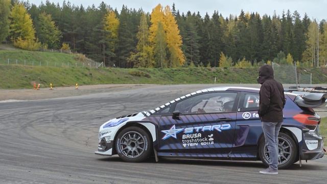 Markku Alén & 612-hevosvoimainen Sähköinen Rallycross-auto (Teknavi 2020)