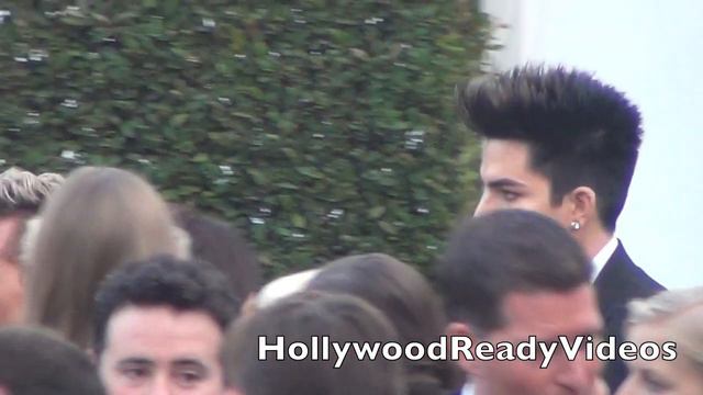 Adam Lambert at Elton John Oscar Party 2012