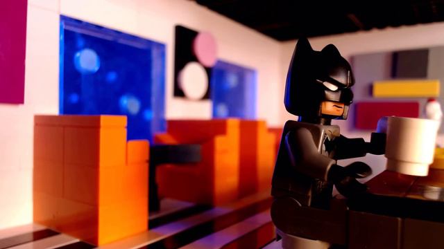 Batman Drinking Coffee at His Local Family Friendly Diner смотреть онлайн