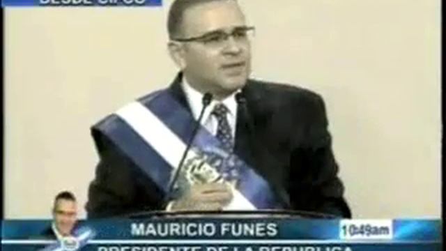 Primer discurso Mauricio Funes Presidente 5 de 5 смотреть онлайн