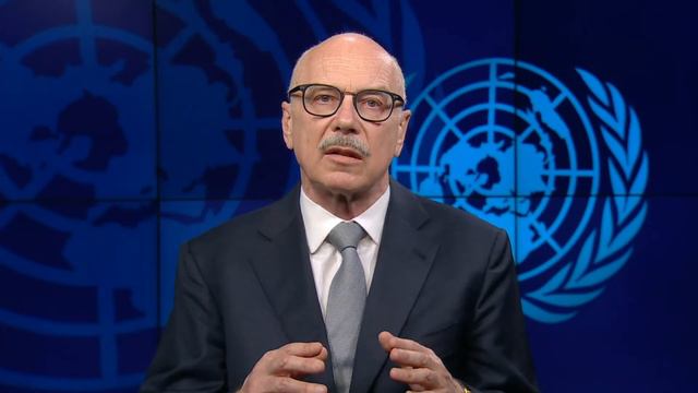 UN USG for UN_OCT Vladimir Voronkov's video address to 🇰🇿 webinar on rehabiliation of #VEPs смотреть онлайн