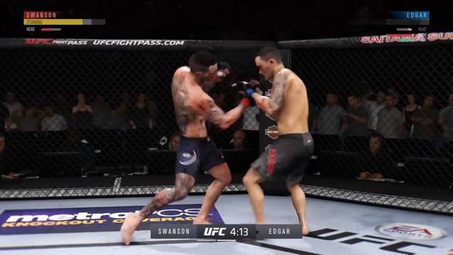 UFC 3 Swanson vs edgar смотреть онлайн