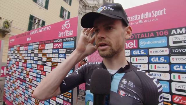 Harm Vanhoucke - Interview at the start - Stage 12 - Giro d'Italia 2023 смотреть онлайн