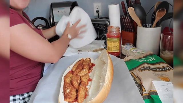 Italian Bread with Chicken Stuffing Recipe |Homeade Recipe |Jamm Couple Mukbang смотреть онлайн