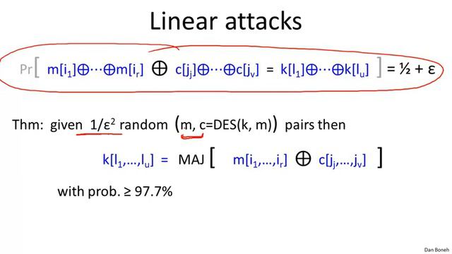 3 4 More attacks on block ciphers 16 min смотреть онлайн