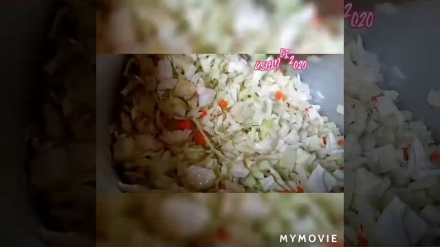 Making Cabbage -bread At Home/Gukora Umugati Urimo Amashu Wibereye Murugo.