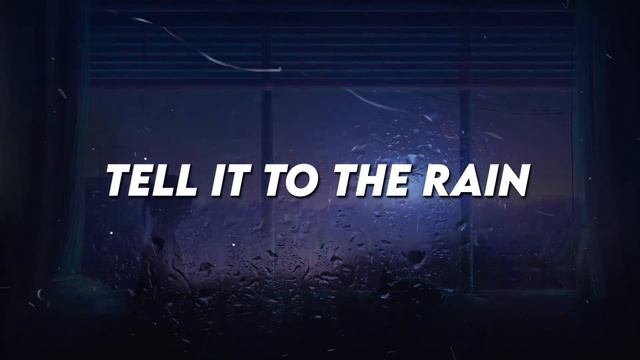 TELL IT TO THE RAIN (Robby Robinson Featuring Sara Niemietz) Official Lyric Video