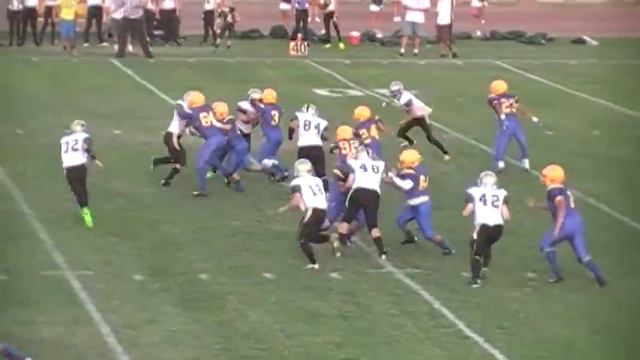 Kaleb Roth RYF LB #15 shed, tackle, and strip! смотреть онлайн