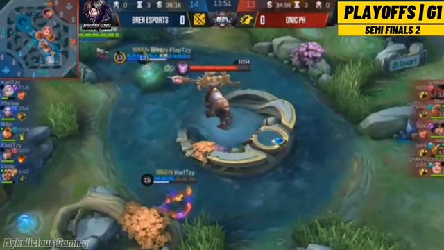 BREN ESPORTS VS ONIC PH | MPL-PH SEASON 6 PLAYOFFS SEMI FINALS | GAME 1 | MLBB смотреть онлайн
