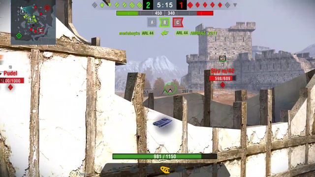 First Game In New Pudel: Radley Walters! Not So Bad 😁 - World Of Tanks Blitz