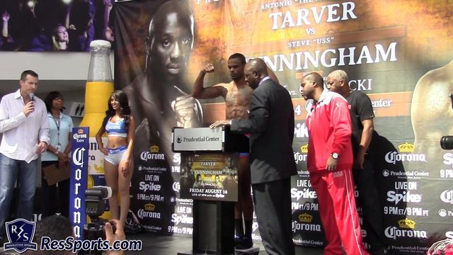 Antonio Tarver vs. Steve Cunningham Complete Weigh-In Results смотреть онлайн