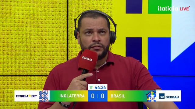 INGLATERRA X BRASIL AO VIVO NA ITATIAIA | REACT AMISTOSOS INTERNACIONAIS смотреть онлайн