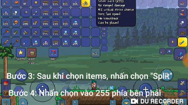 Tải Terraria Hack v1.3.0.7.7 APK bất tử, full items (Mod bất tử/ items) смотреть онлайн