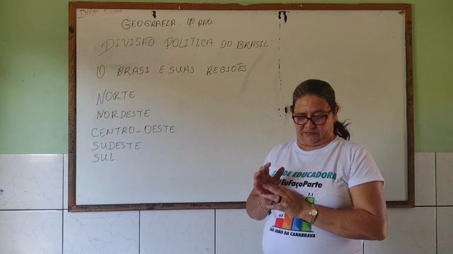 Divisão Política do Brasil - 4° ano/Geografia (Profa. Josefa Carvalho) смотреть онлайн