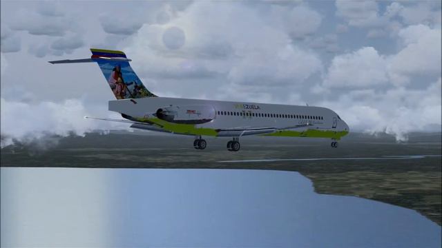 MD-88 LANDING AT AUGUSTO CESAR SANDINO AIRPORT NICARAGUA смотреть онлайн
