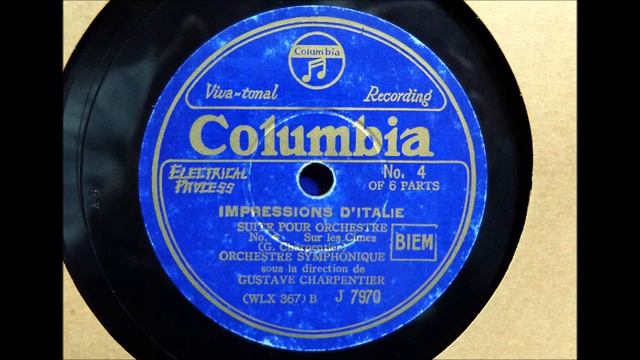 ギュスターヴ・シャルパンティエ「イタリアの印象」自作自演 смотреть онлайн