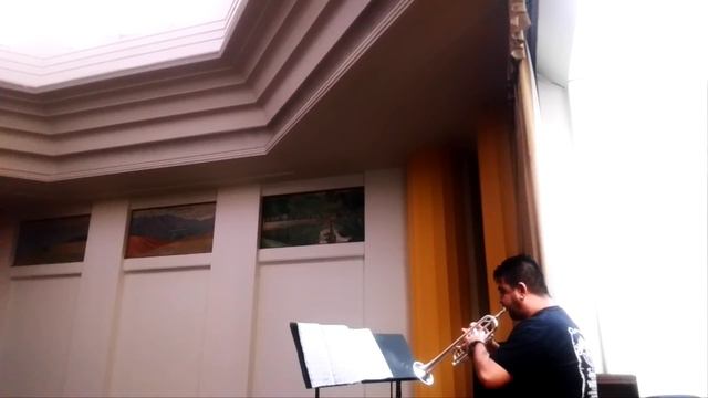 Fragmento Fantasía Para Trompeta - Malcolm Arnold - Juan Carlos Agudelo смотреть онлайн