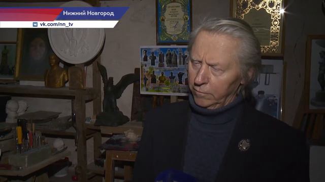 80-летний юбилей отмечает нижегородский скульптор Виктор Иванович Пурихов смотреть онлайн