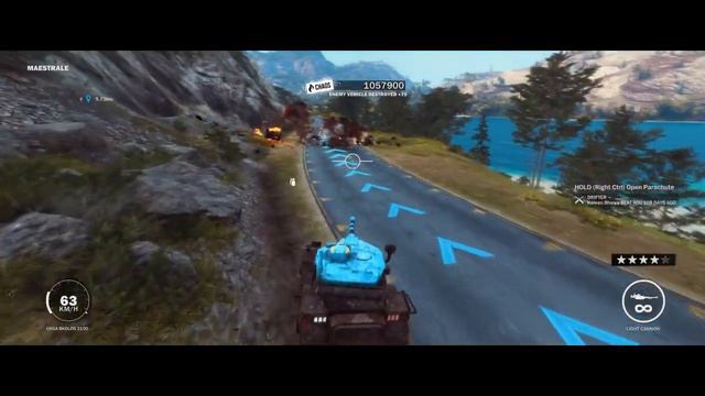 Just Cause 3 | PC Gaming | Playing Secret Mission | Tank in action смотреть онлайн