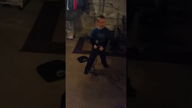 Volbeat "Evelyn" by our 6 year old son Will. смотреть онлайн