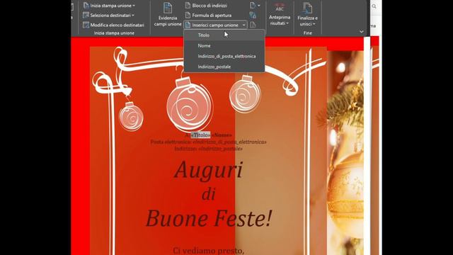 STAMPA UNIONE | Esempio messaggi di posta elettronica | A lista di destinatari | Auguri Natale 2023 смотреть онлайн