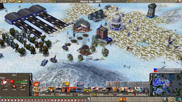 EMPIRE EARTH: 1 VS 1 HARD COMPUTER - WORLD WAR I EPOCH
