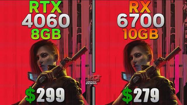 RTX4060 8GB VS RX6700 10GB