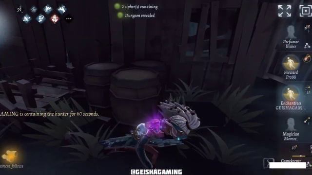 THANK YOU Identity V 第五人格 141 seconds kiting & 1 % decoding смотреть онлайн