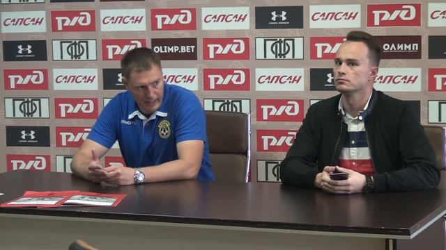 Главный тренер ФК Коломна Евсиков Денис Сергеевич 17.07.19 смотреть онлайн