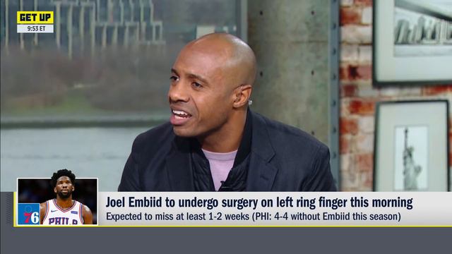 Ben Simmons plays better without Joel Embiid – Jalen Rose | Get Up смотреть онлайн