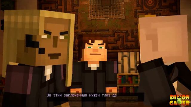 Прохождение игры Minecraft: Story Mode - Season Two (PC) #7 (Добро Пожаловать в Солнечный Институт! смотреть онлайн