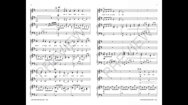 A PRAYER FOR HEALING (SSA Choir) - Joseph M. Martin