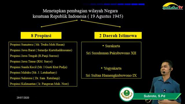 SEJARAH INDONESIA KELAS 12 Perkembangan Ekonomi dan Politik Awal Kemerdekaan смотреть онлайн