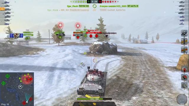 World of Tanks Blitz/// просто катки смотреть онлайн