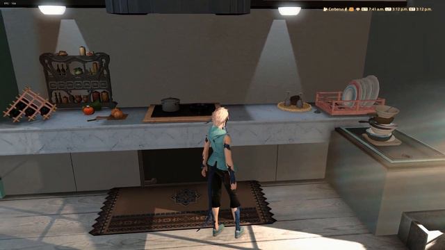 Una's House - House Walkthrough FFXIV смотреть онлайн