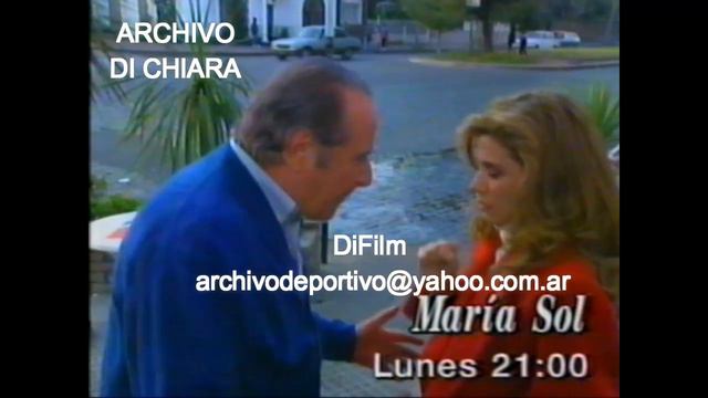 DiFilm - Promo Telenovela "María sol" con Flavia Palmiero y Darío Vittori (1993) смотреть онлайн