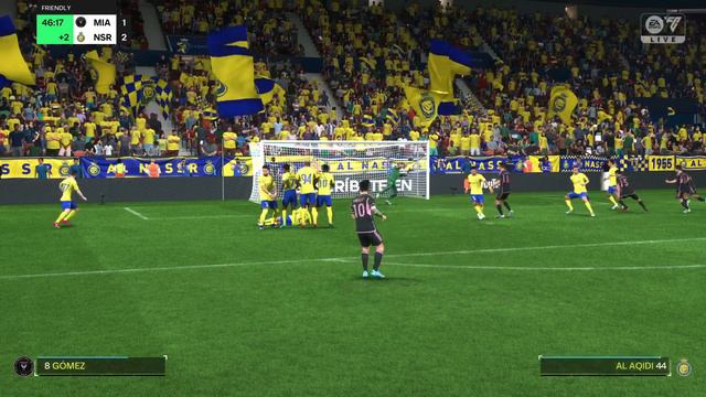 AL NASSR VS INTER MIAMI | EA GAMEPLAY FC24 PS5 60FPS | CRISTIANO RONALDO VS LEO MESSI смотреть онлайн
