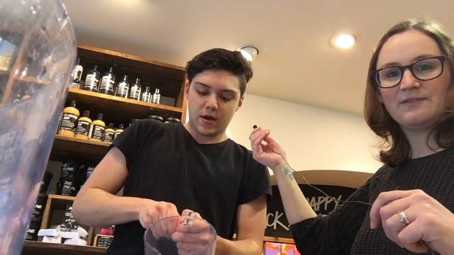 Lush Unicorn Horn In Store Demo