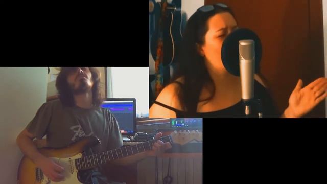 Crawling Out Of The Dark - Orianthi cover by Valeria ft. Silvio De Cesare #orianthi #rock #guita смотреть онлайн