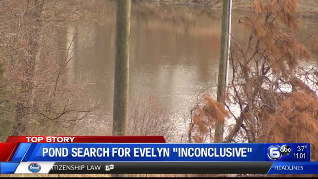 Pond Search For Evelyn Boswell 'inconclusive'
