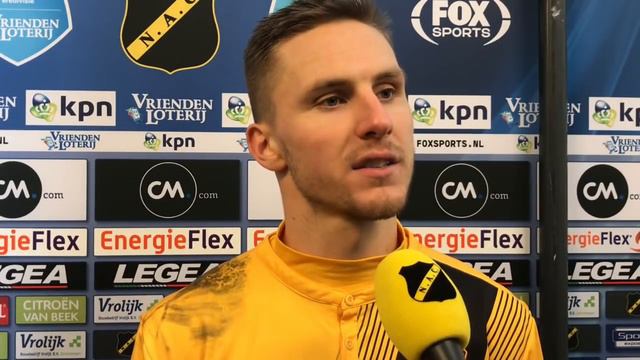 NAC - VITESSE | Karol Mets genoot van NAC en publiek смотреть онлайн