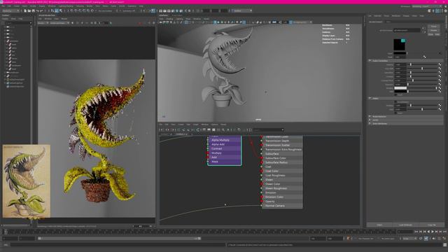 Stylized Shading and Lighting Planteater - Part 2 смотреть онлайн