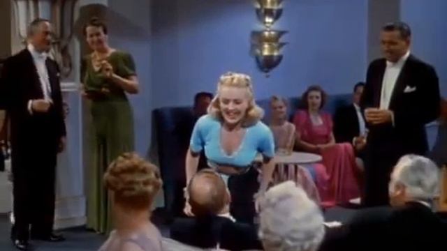 Betty Grable Sings In Down Argentine Way