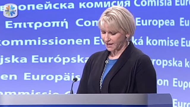 Ireland Approves Lisbon Treaty: Margot Wallstrom Reacts смотреть онлайн