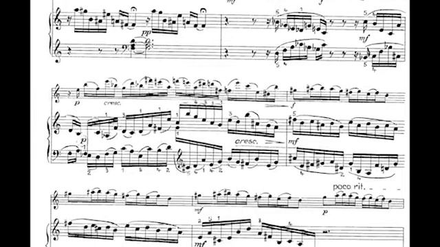 Hans Werner Henze - Sonatine for Flute and Piano (1947) [Score-Video] смотреть онлайн