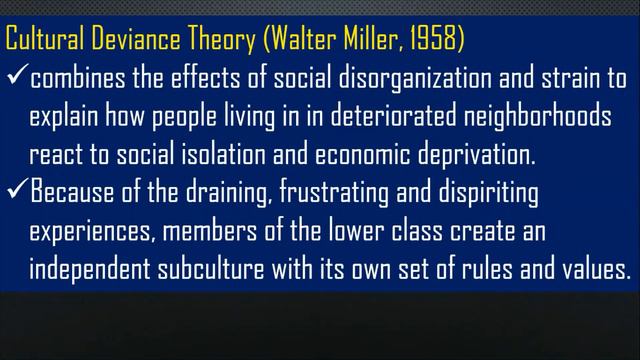 SOCIOLOGICAL THEORIES OF CRIME PART 1 смотреть онлайн