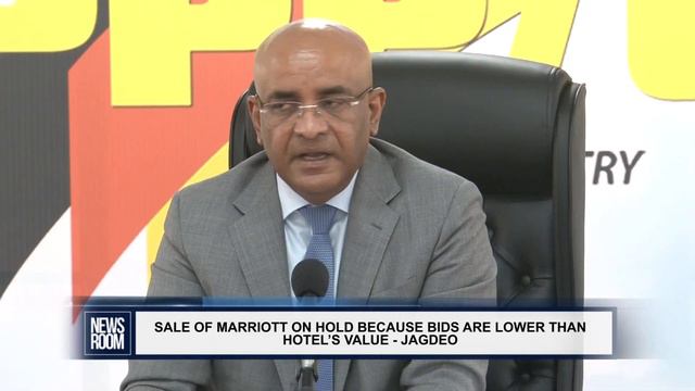 GUYANA NEWS ROOM - SALE OF MARRIOTT ON HOLD BECAUSE BIDS ARE LOWER THAN HOTEL’S VALUE - JAGDEO смотреть онлайн