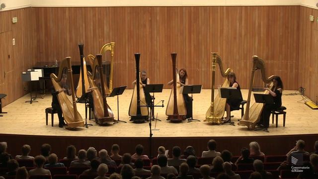 Musica Maestri al Conservatorio di Milano :Nuovi repertori per ensemble di arpe смотреть онлайн
