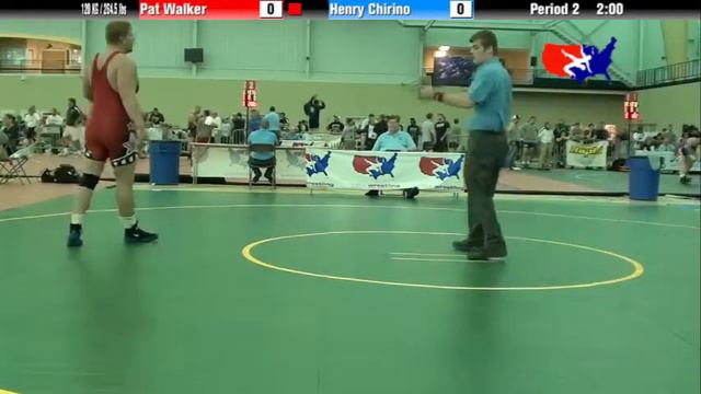 University Nat`ls FS  120 KG / 264.5 Lbs: Pat Walker Vs. Henry Chirino