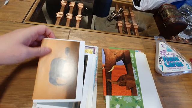 Op Shop Haul - Cool Flash Cards, Cards, Envelopes